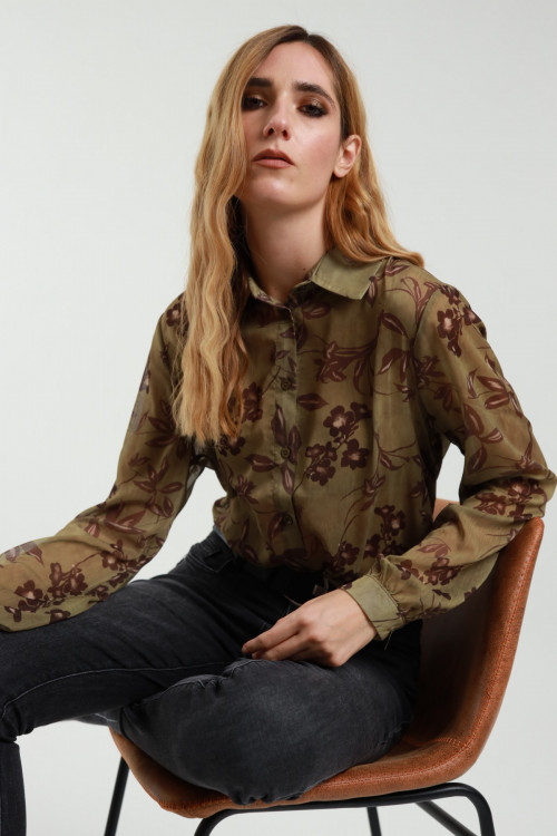 Susy Mix Camicia Fiori Sconto