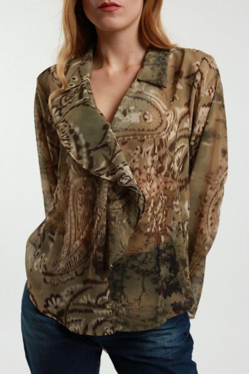 Susy Mix Blusa Scollo V Fantasia Offerta