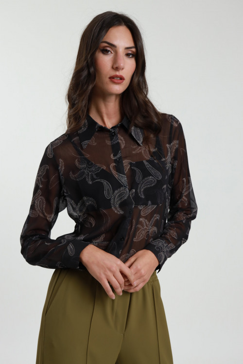 Susy Mix Camicia Fantasia Damascata Online