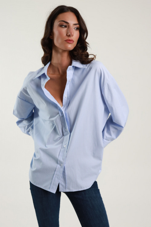 Susy Mix Camicia Gessata 'You Are All I Need' Offerte