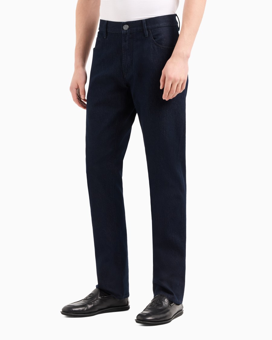 The world of armani PANTALONE 5 TASCHE REGULAR FIT IN COTONE STRETCH I Più Venduti