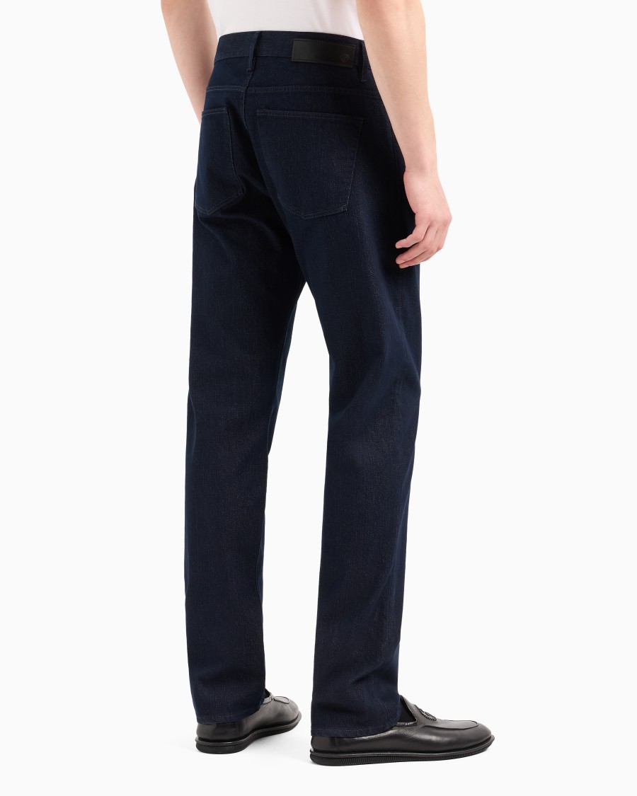 The world of armani PANTALONE 5 TASCHE REGULAR FIT IN COTONE STRETCH I Più Venduti