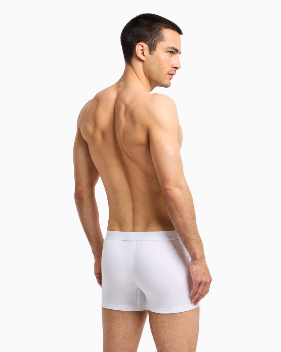 The world of armani BOXER IN JERSEY DI COTONE Nuova