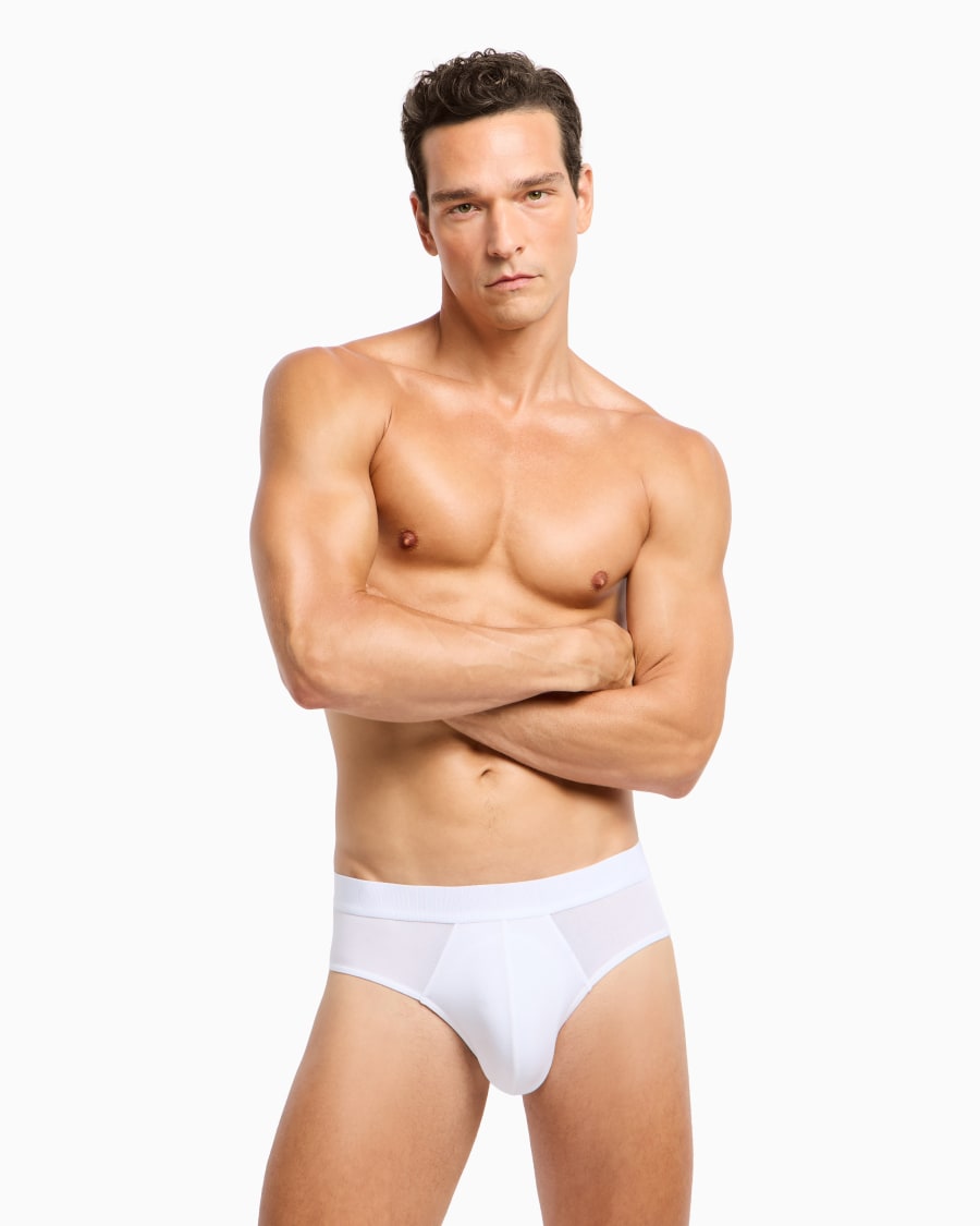 The world of armani PACK TRE SLIP IN JERSEY STRETCH In Linea