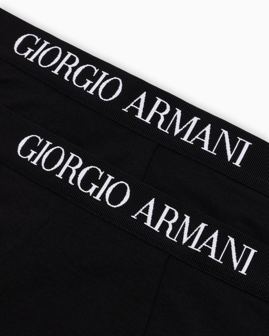 The world of armani PACK DUE BOXER IN COTONE ELASTICIZZATO Promozione