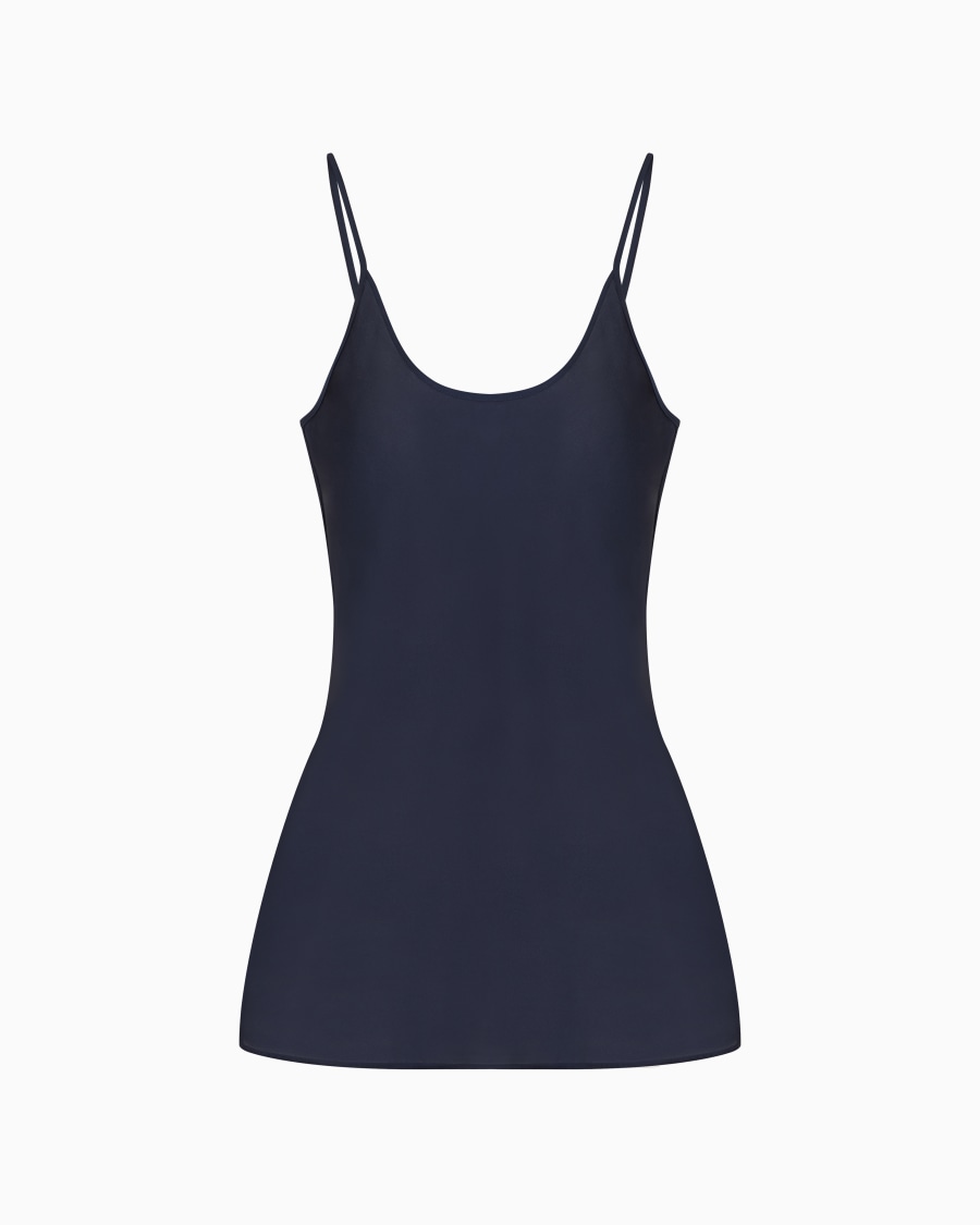 The world of armani TOP IN CHARMEUSE DI SETA Economico