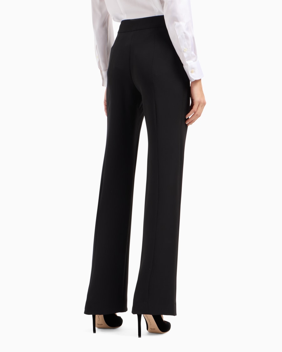 The world of armani PANTALONI AMPI IN SETA Outlet
