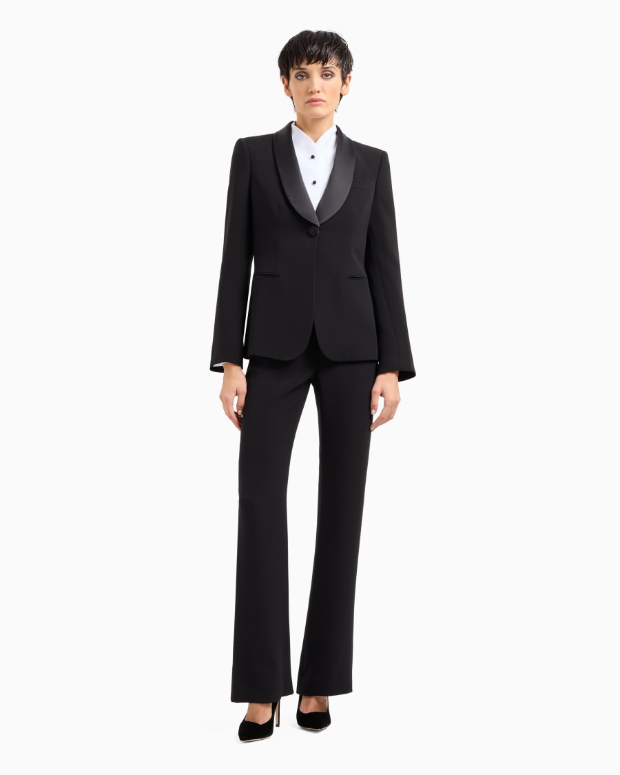 The world of armani TUXEDO IN CREPE DI PURA SETA In Vendita