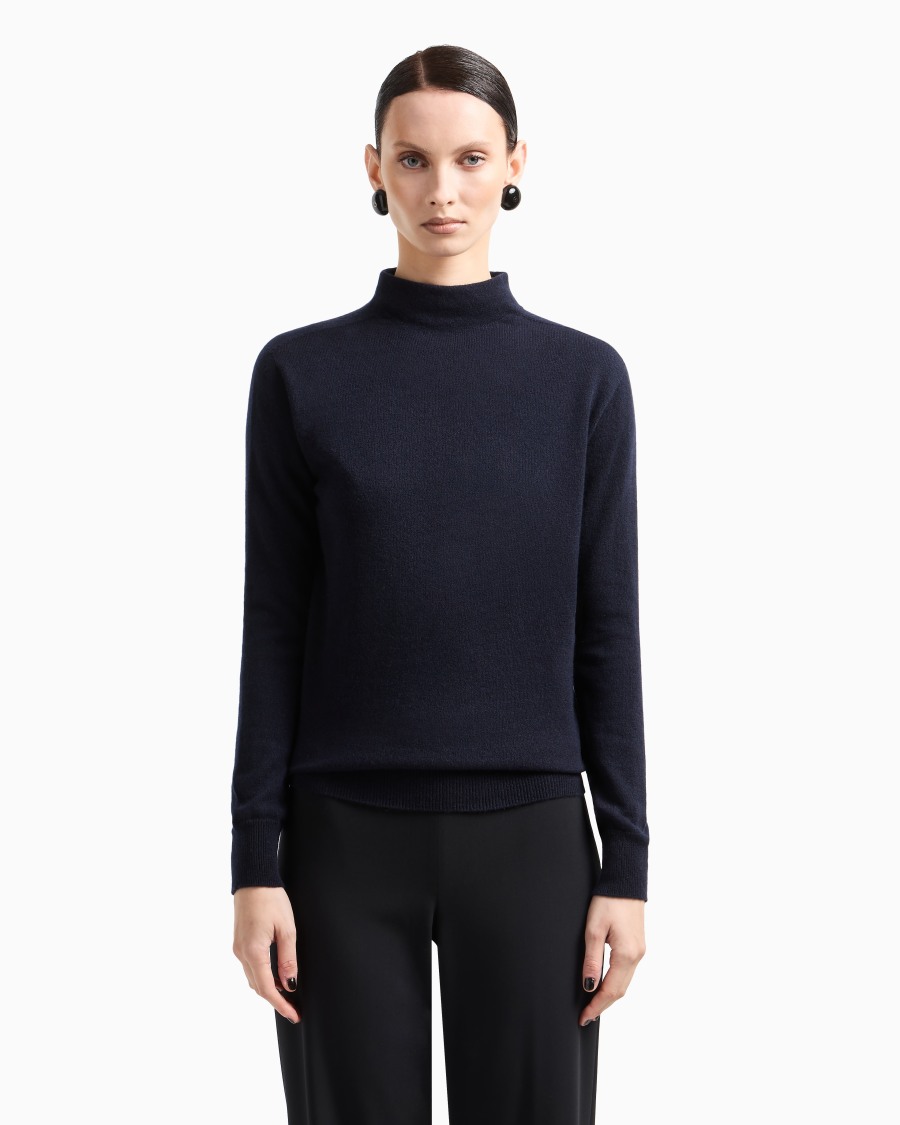 The world of armani MAGLIA LUPETTO IN PURO CASHMERE Hotsell