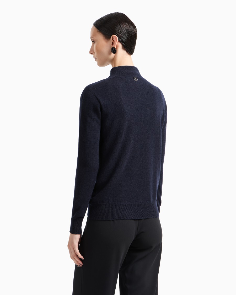 The world of armani MAGLIA LUPETTO IN PURO CASHMERE Hotsell