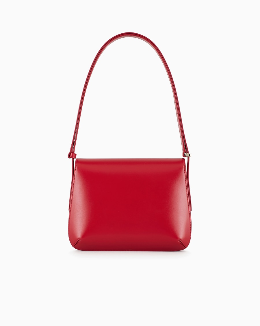 The world of armani BORSA MEDIA LA PRIMA IN PELLE PALMELLATA Vendita Calda