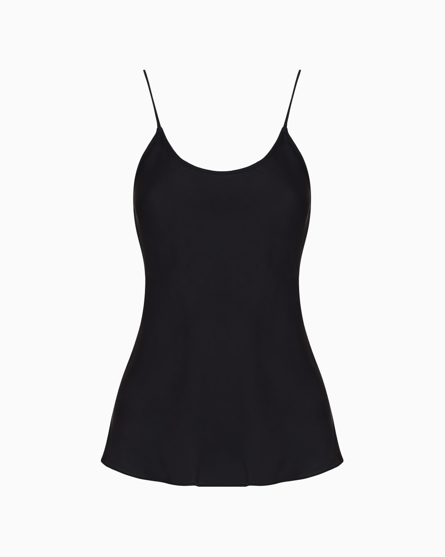 The world of armani TOP IN CHARMEUSE DI SETA 2025