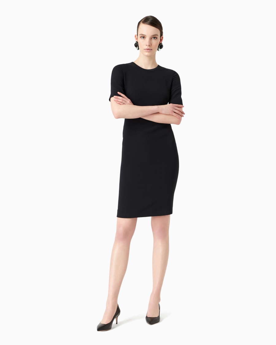 The world of armani ABITO A TUBINO IN SETA Vendita