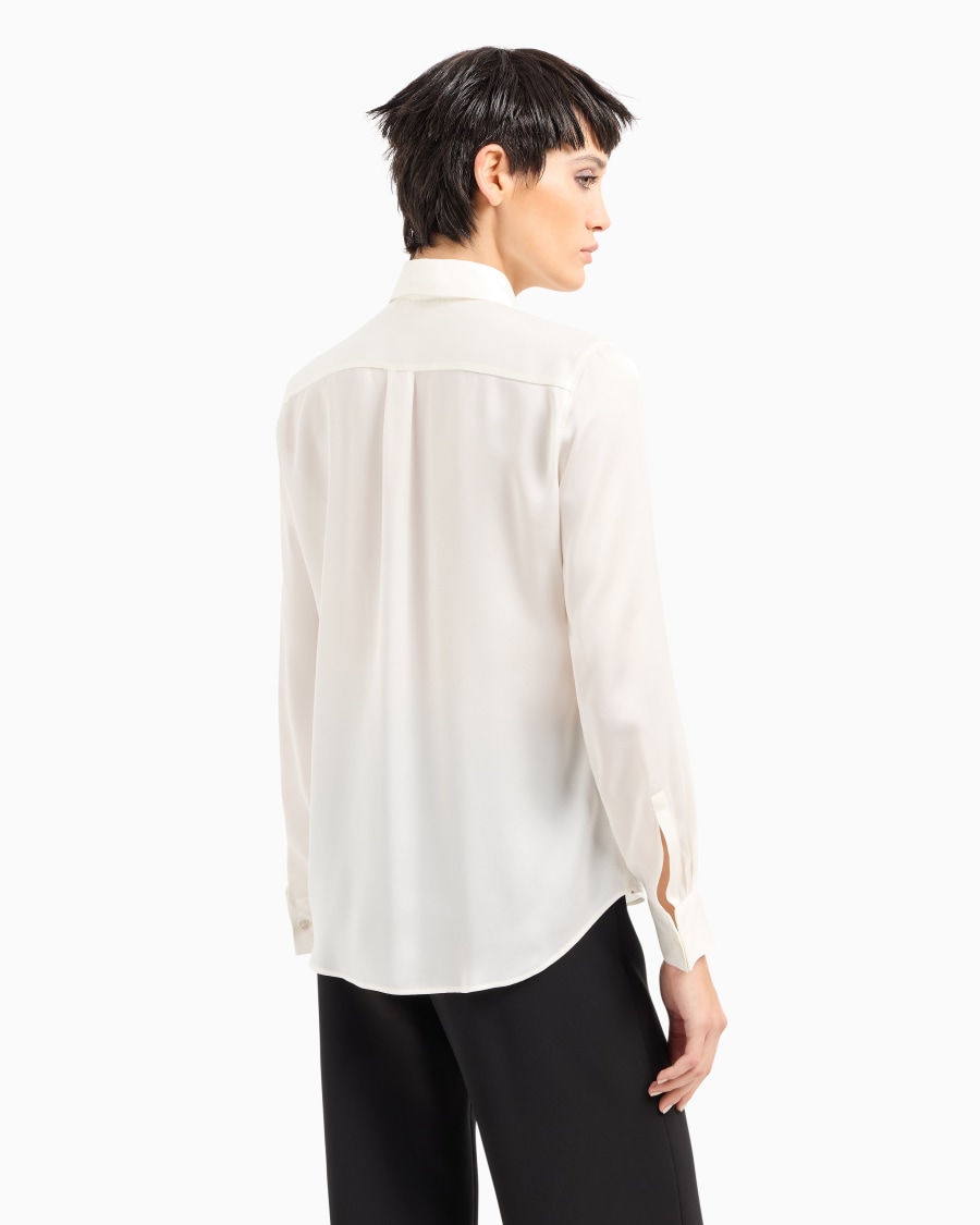 The world of armani CAMICIA IN MUSSOLA DI SETA Promozione