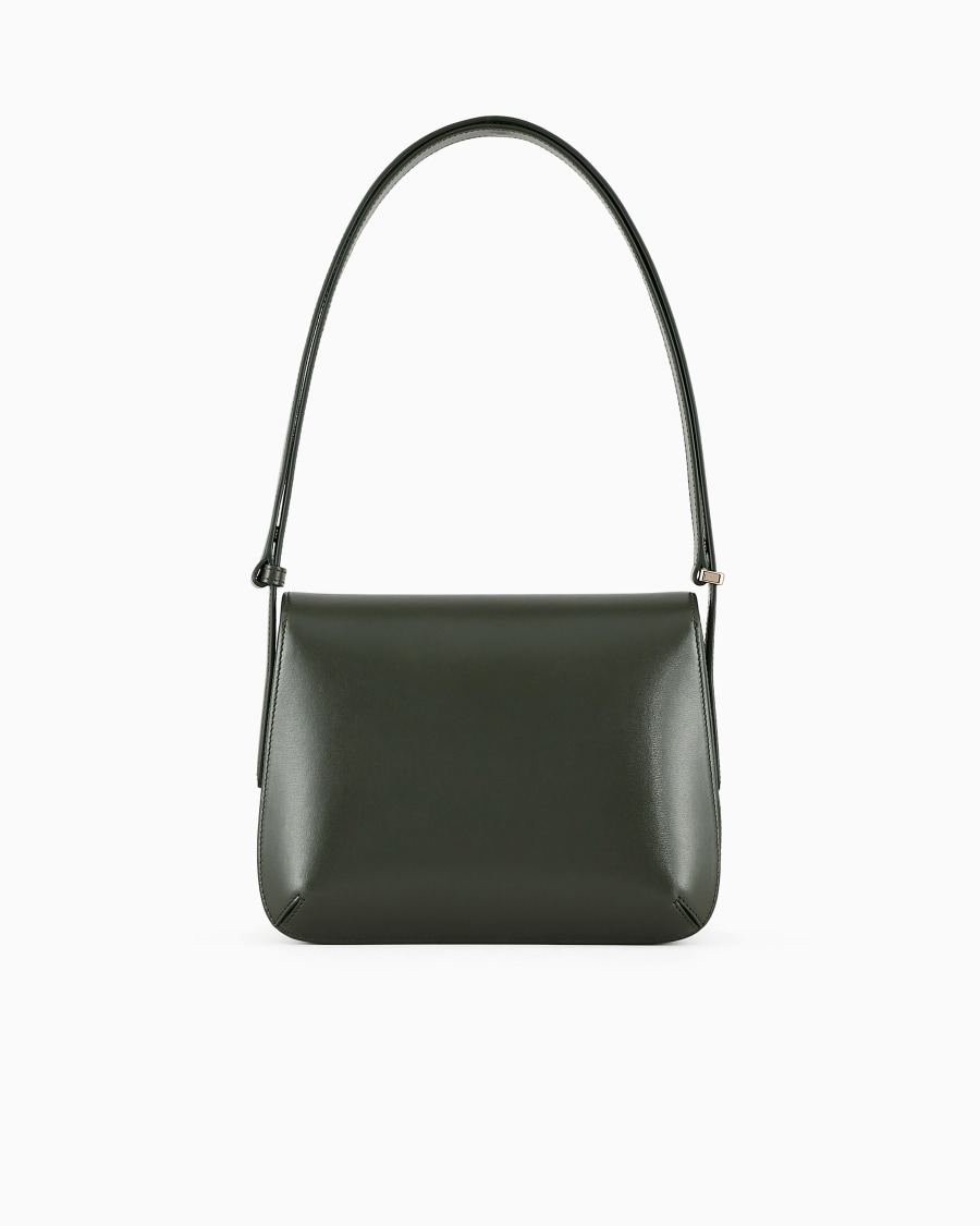 The world of armani BORSA MEDIA LA PRIMA IN PELLE PALMELLATA Pezzi Unici