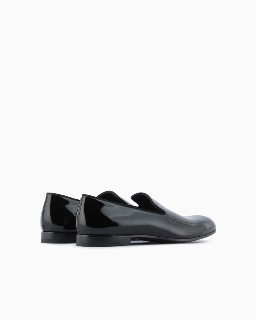 The world of armani MOCASSINI IN VERNICE Shopping Online