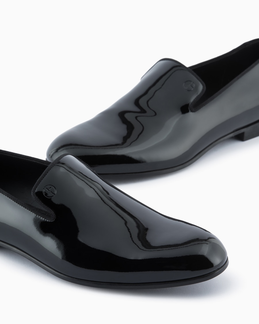 The world of armani MOCASSINI IN VERNICE Shopping Online