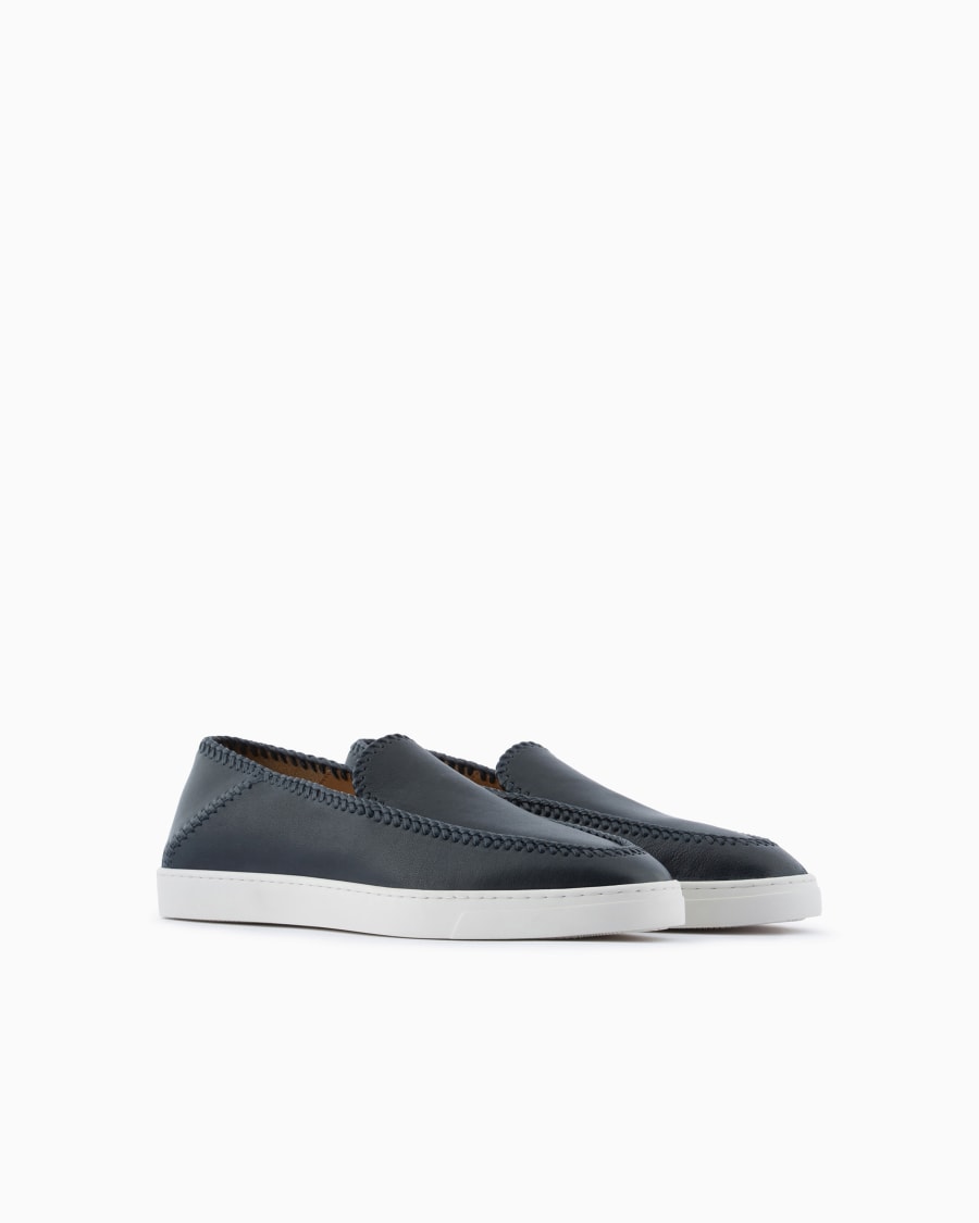The world of armani GALLERIA 3 SLIP-ON IN NAPPA Convenienza