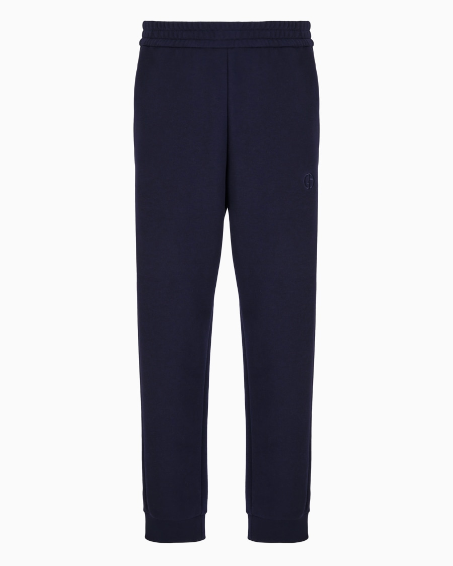 The world of armani PANTALONI JOGGER IN COTONE E CASHMERE Italia