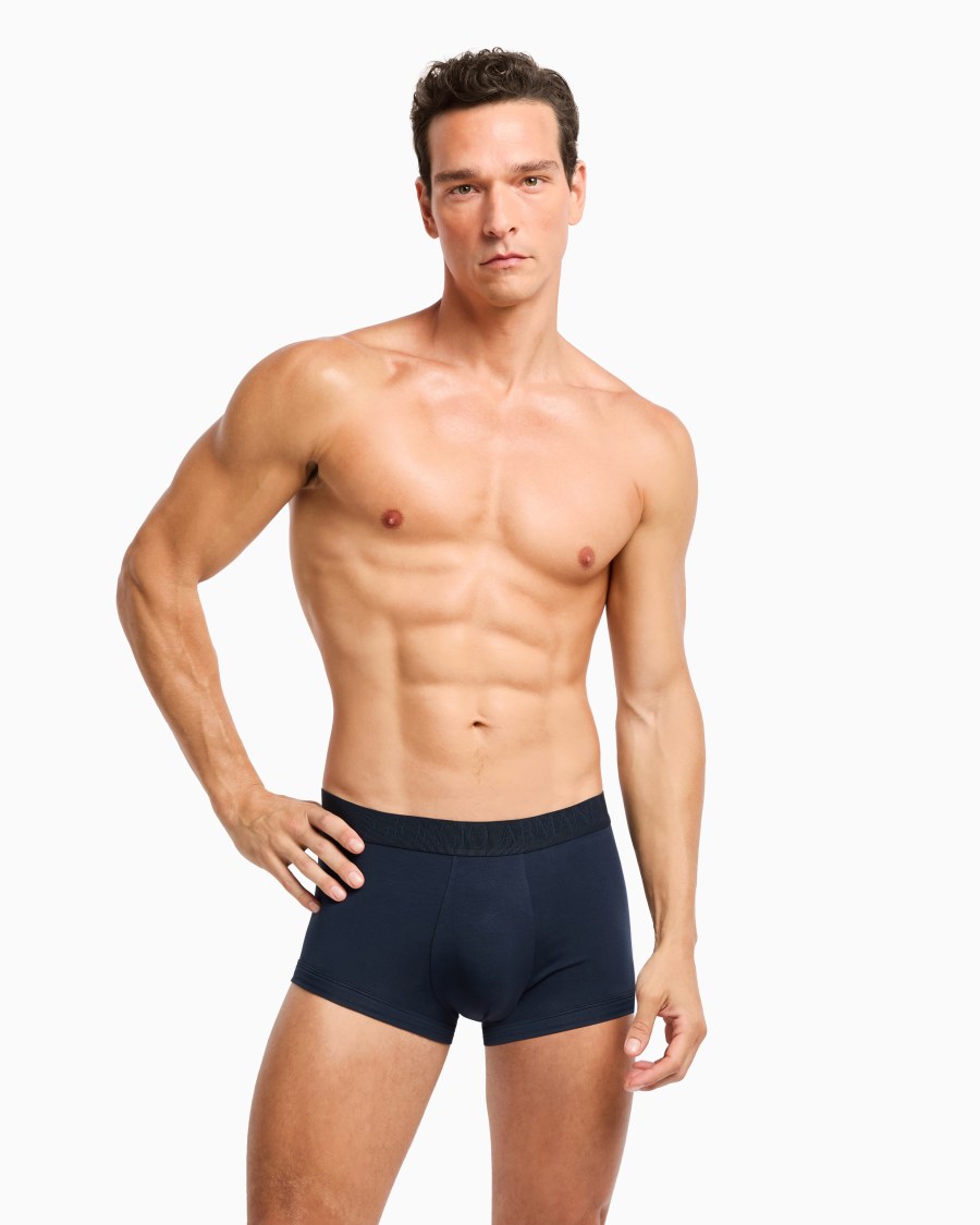 The world of armani PACK TRE BOXER IN JERSEY STRETCH 2025
