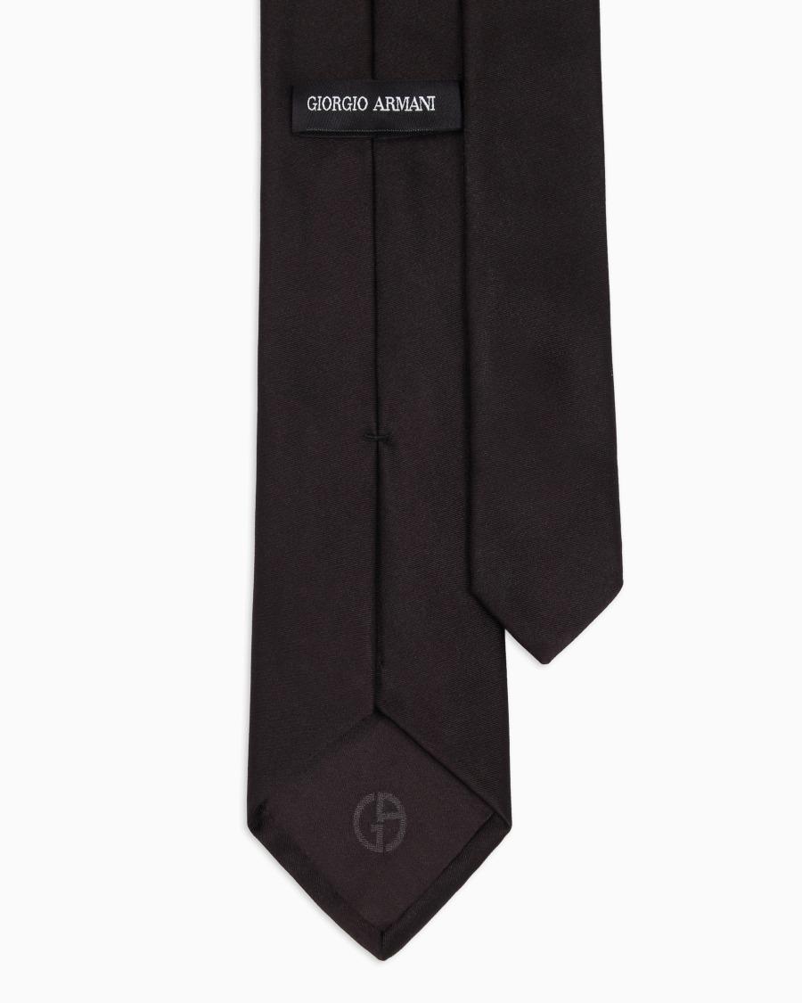 The world of armani CRAVATTA IN PURA SETA Vendita