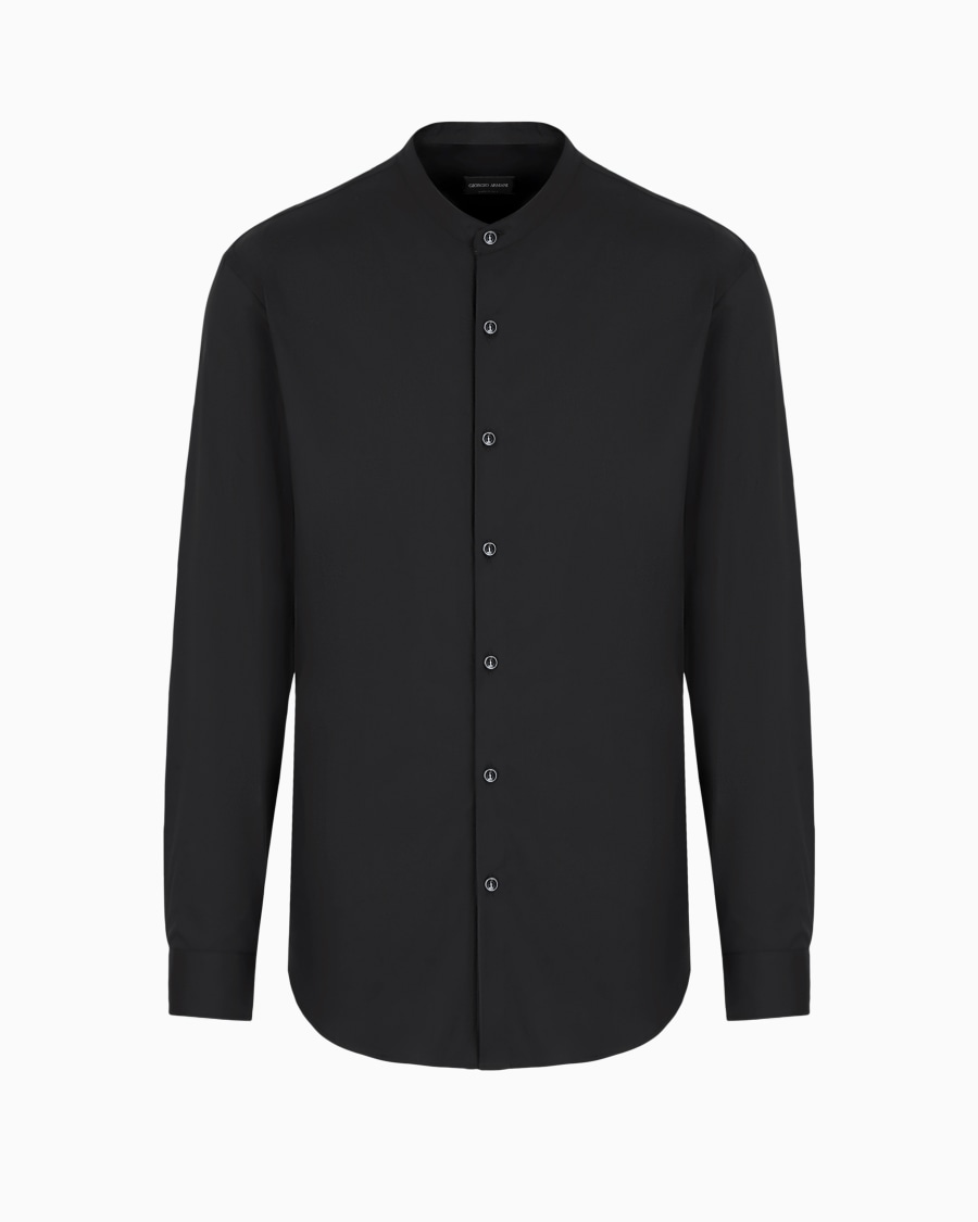 The world of armani CAMICIA ICON IN COTONE UNITO STRETCH Promozione