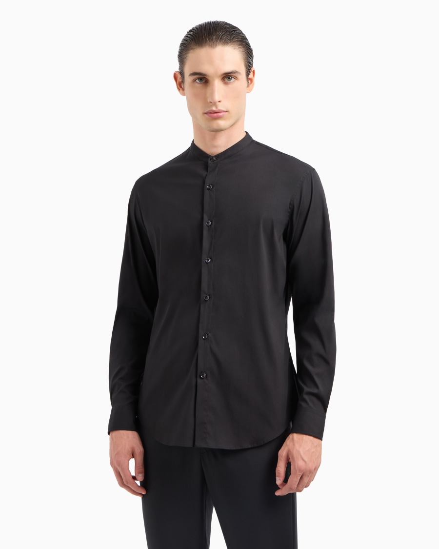 The world of armani CAMICIA ICON IN COTONE UNITO STRETCH Promozione