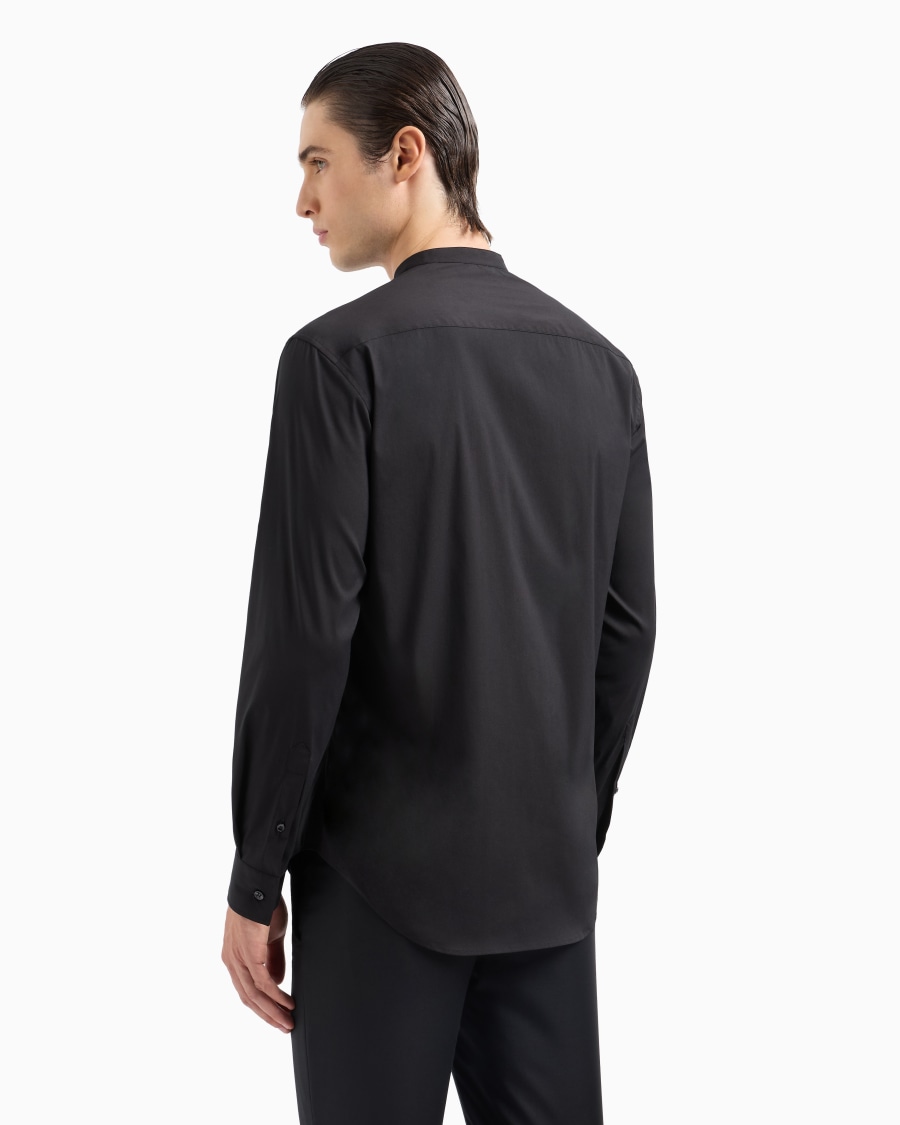 The world of armani CAMICIA ICON IN COTONE UNITO STRETCH Promozione