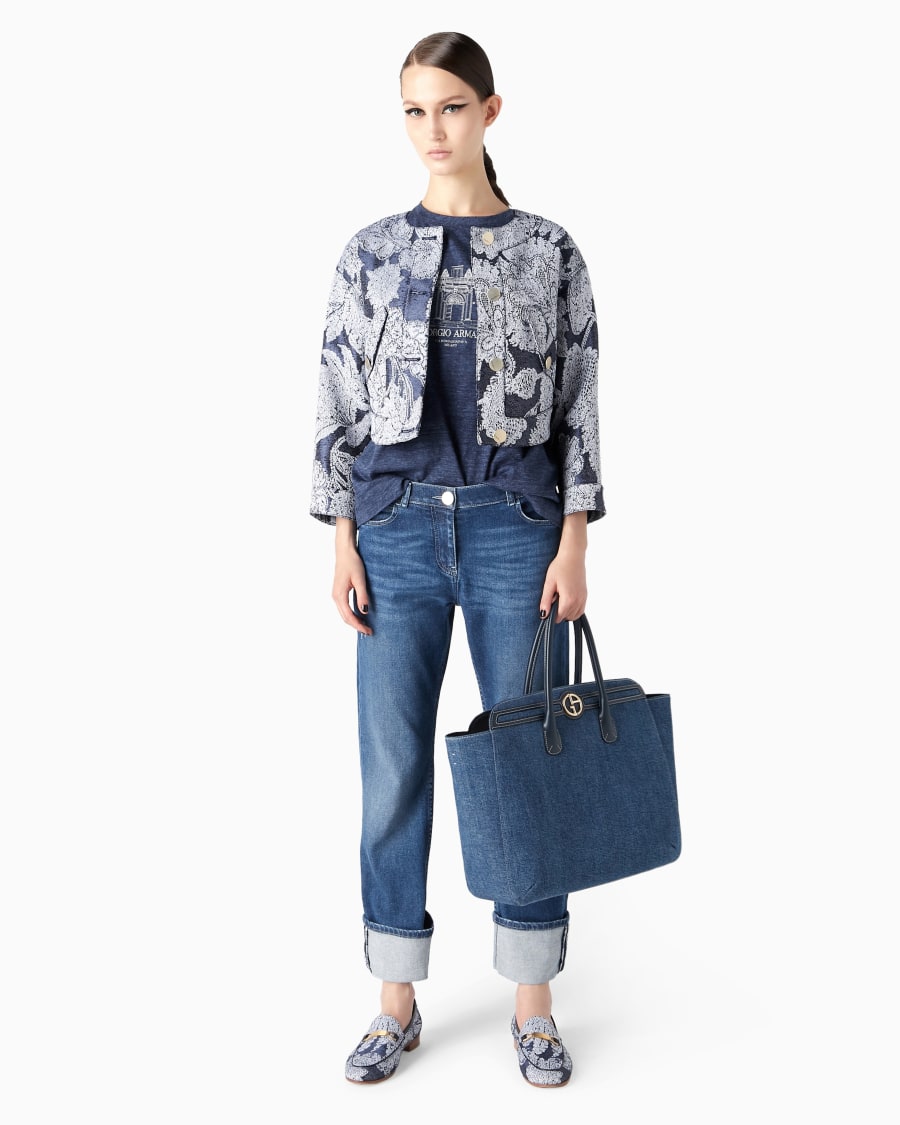 The world of armani DENIM COLLECTION JEANS 5-TASCHE IN DENIM DI COTONE STRETCH Pezzi Unici