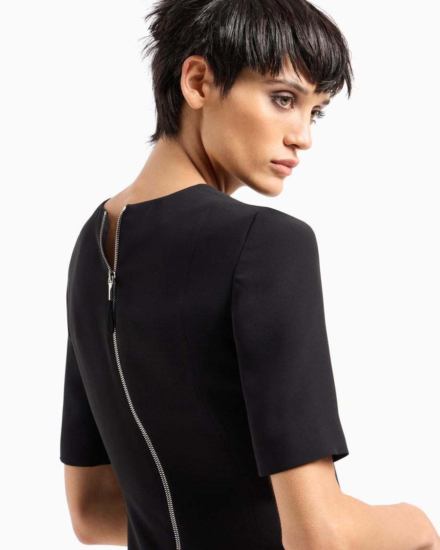 The world of armani ABITO A TUBINO IN SETA Consegna Veloce