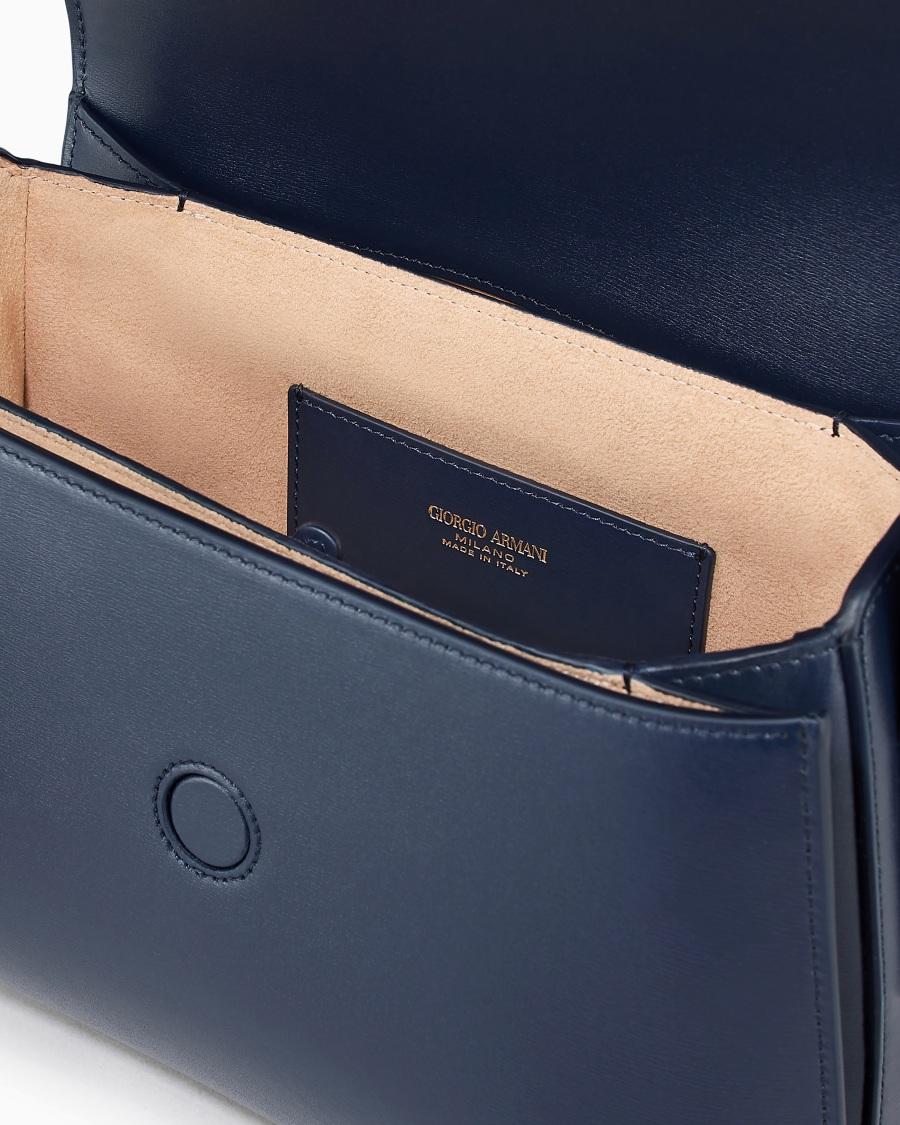 The world of armani BORSA MEDIA LA PRIMA IN PELLE PALMELLATA Hotsell