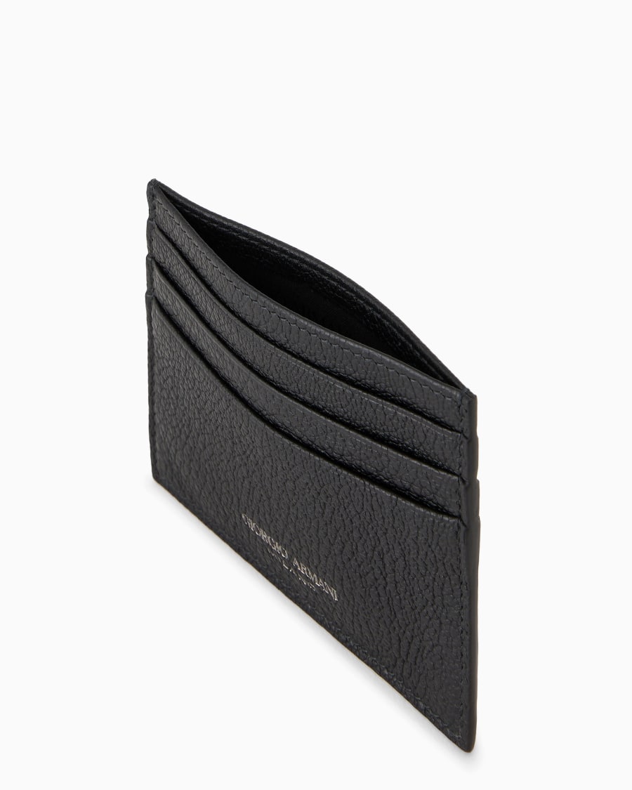 The world of armani PORTACARTE IN PELLE Prezzo Ridotto