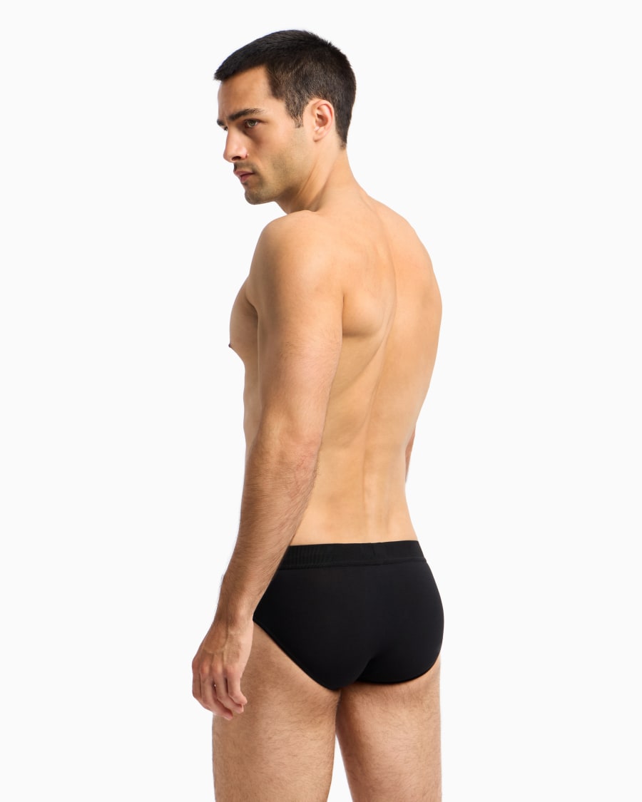 The world of armani SLIP IN JERSEY STRETCH CON BANDA LOGATA Sottocosto