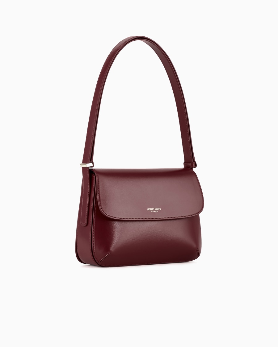 The world of armani BORSA MEDIA LA PRIMA IN PELLE PALMELLATA Nuova