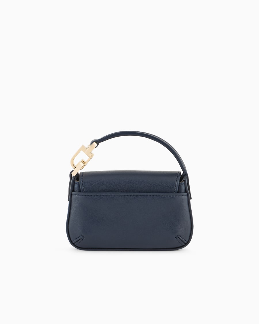 The world of armani MINI BORSA CHARM LA PRIMA SOFT IN NAPPA Italia