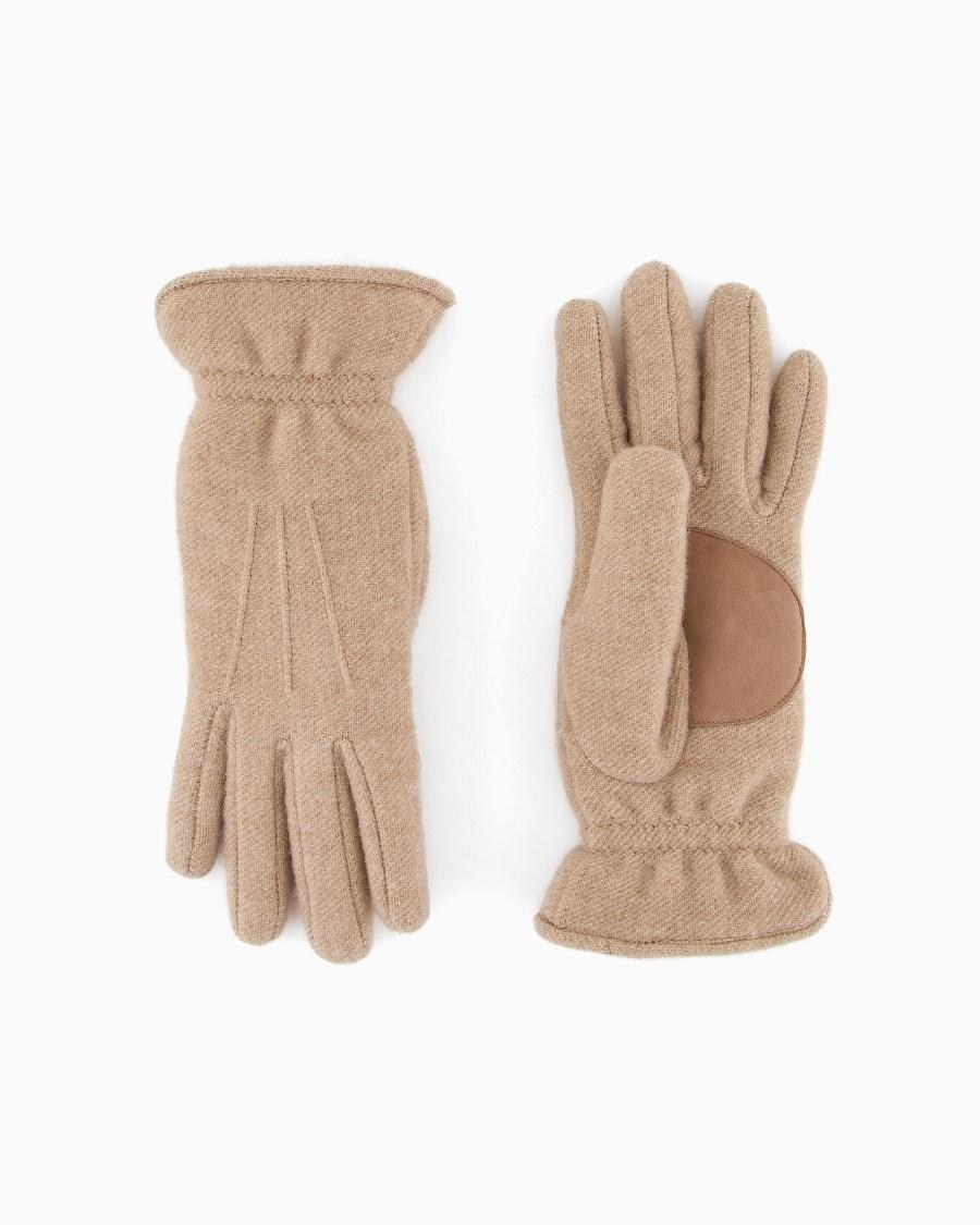 The world of armani GIORGIO ARMANI NEVE GUANTI IN CASHMERE 2025