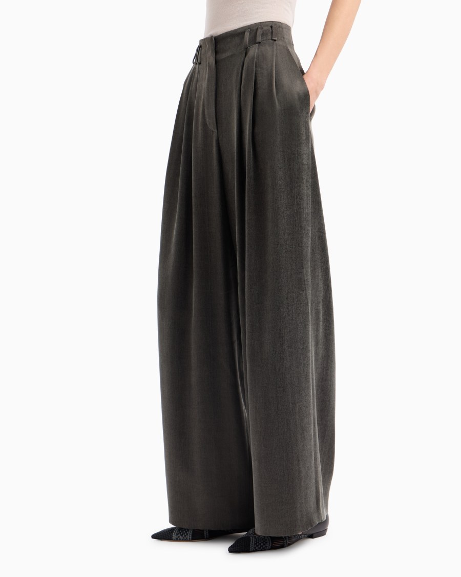 The world of armani PANTALONI PALAZZO Vendita