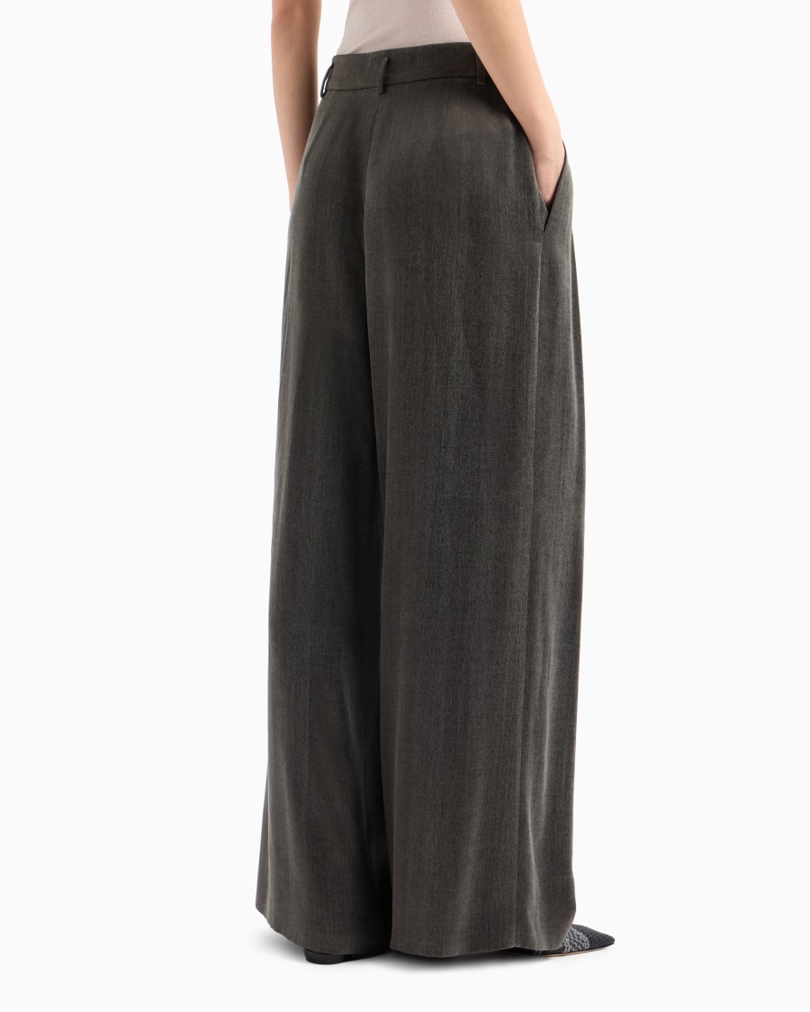The world of armani PANTALONI PALAZZO Vendita