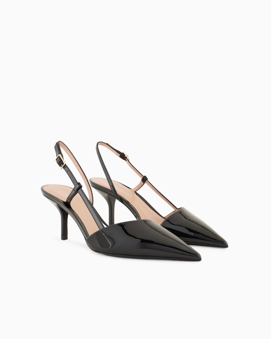 The world of armani SLINGBACK IN VERNICE Negozi Online