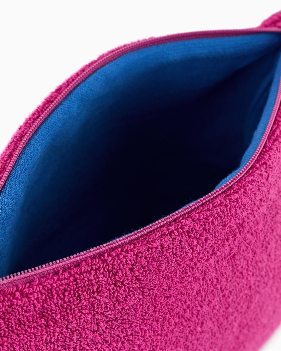 The world of armani POCHETTE IN SPUGNA DI COTONE Economico