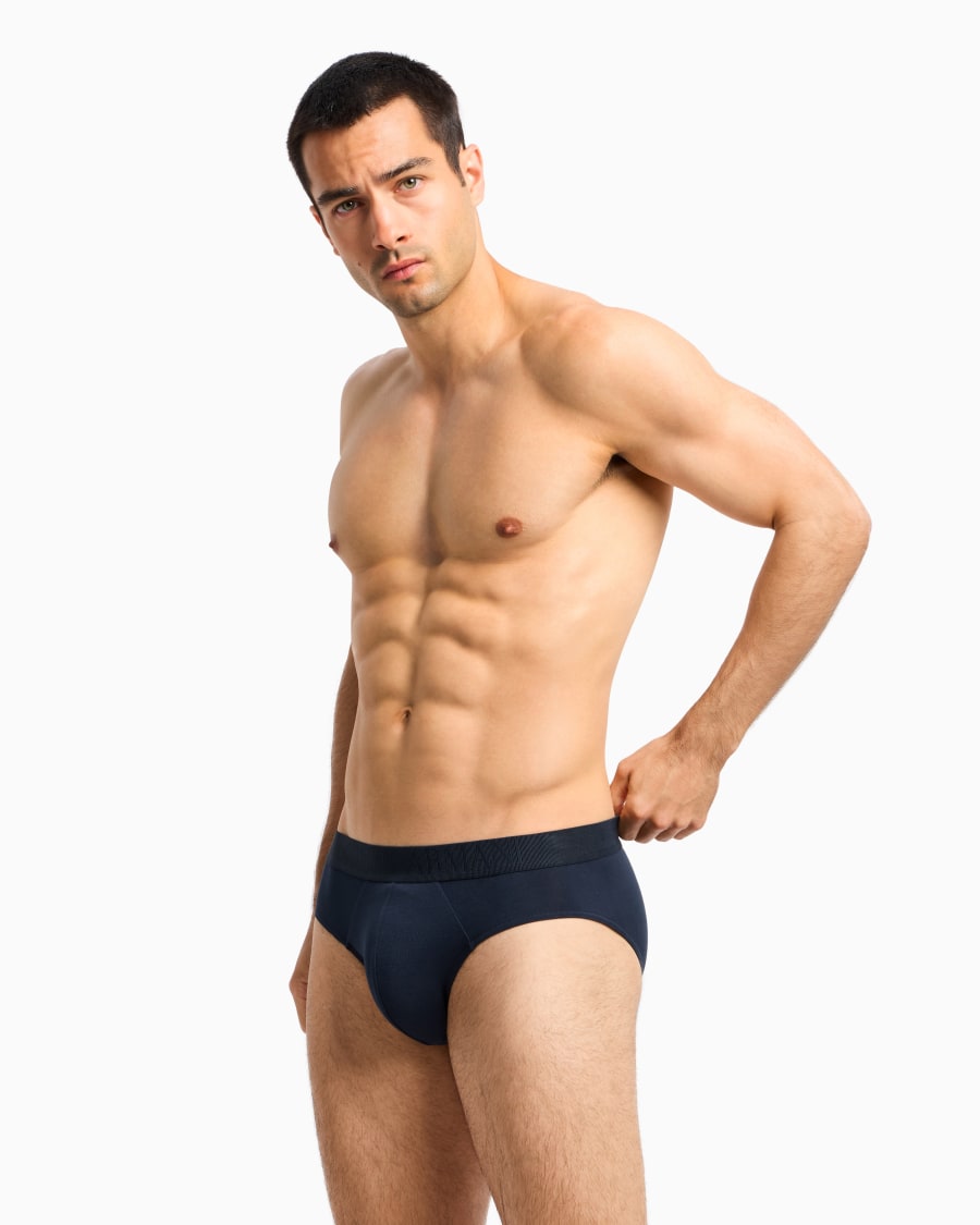 The world of armani PACK TRE SLIP IN JERSEY STRETCH Offerte