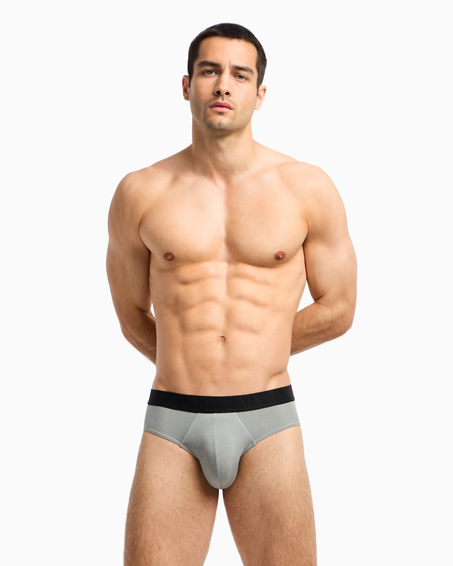 The world of armani PACK TRE SLIP IN JERSEY STRETCH Saldi Di Fabbrica