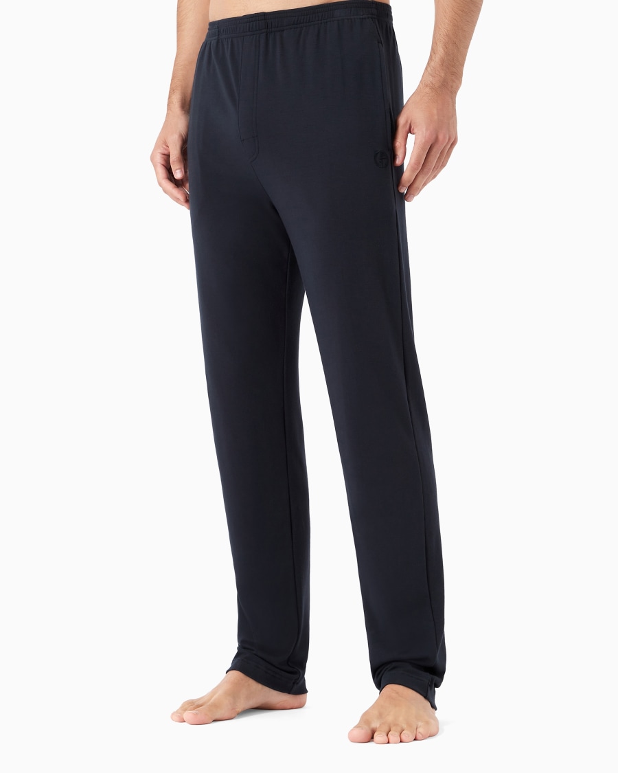 The world of armani PANTALONE LOUNGEWEAR IN MODAL STRETCH Fino Al -60%