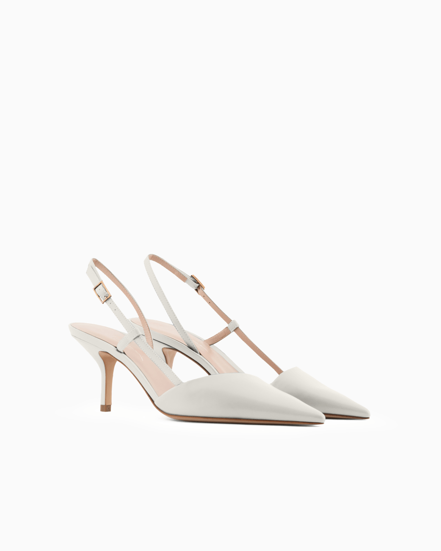 The world of armani SLINGBACK IN PELLE Offerta