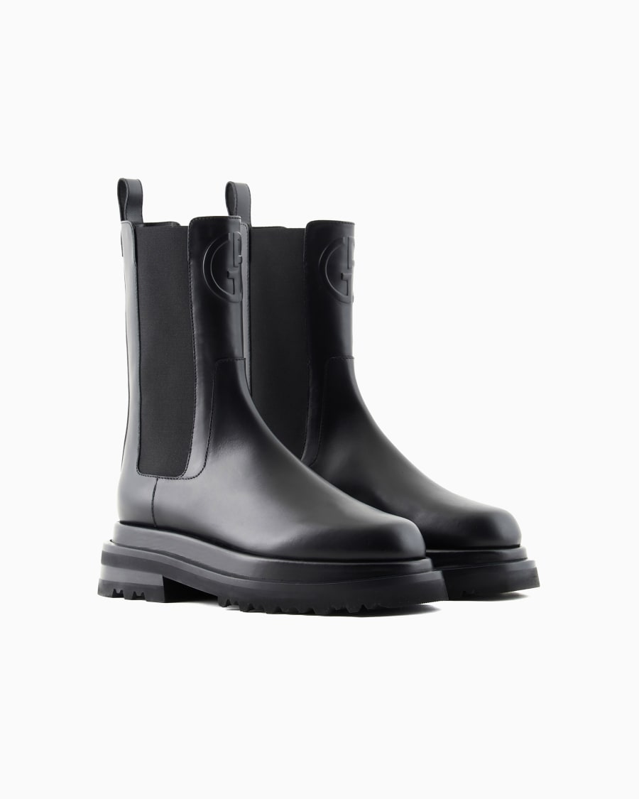 The world of armani STIVALETTI CON SUOLA CHUNKY Pezzi Unici