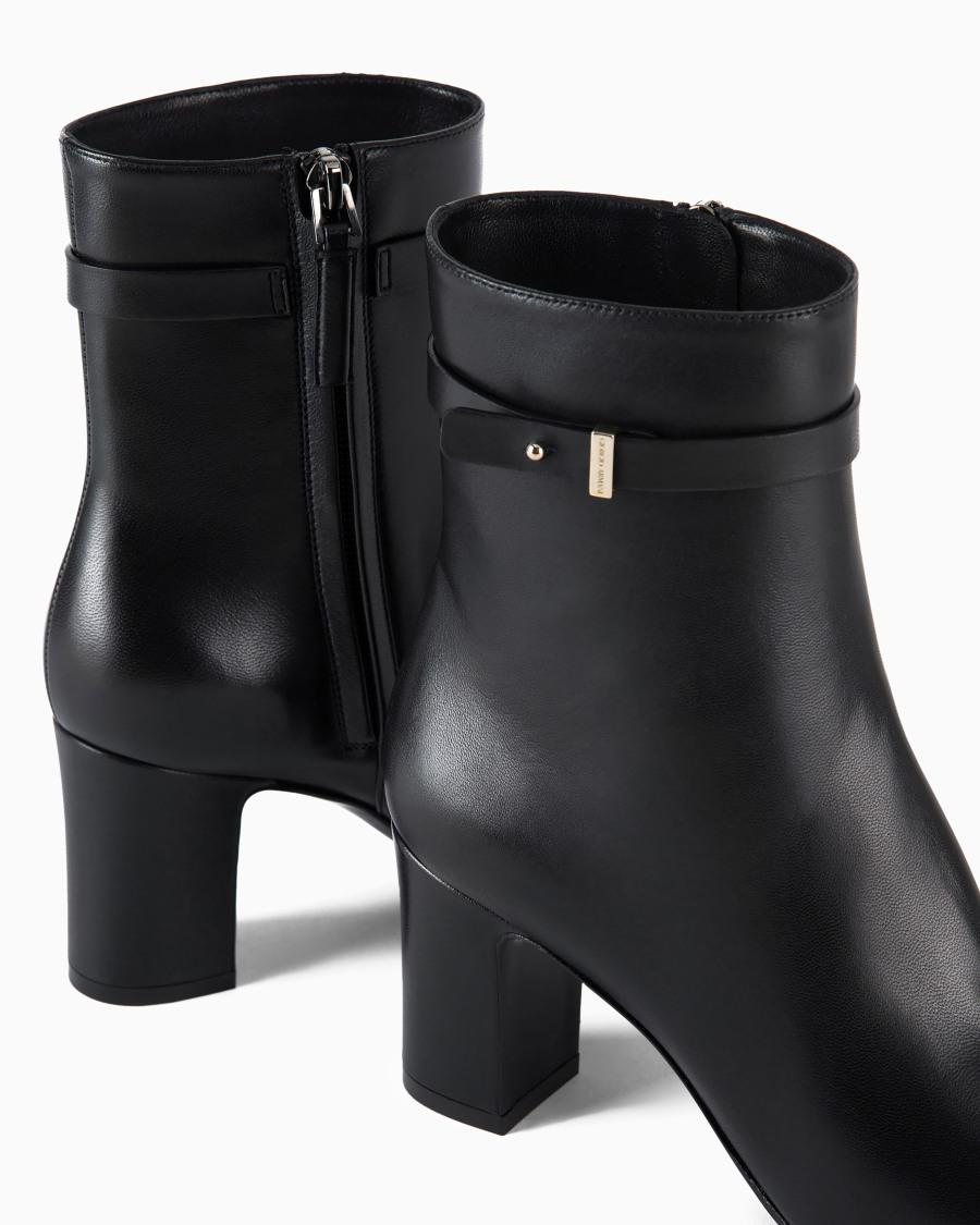 The world of armani STIVALETTI CON TACCO IN NAPPA Soddisfazione Garantita