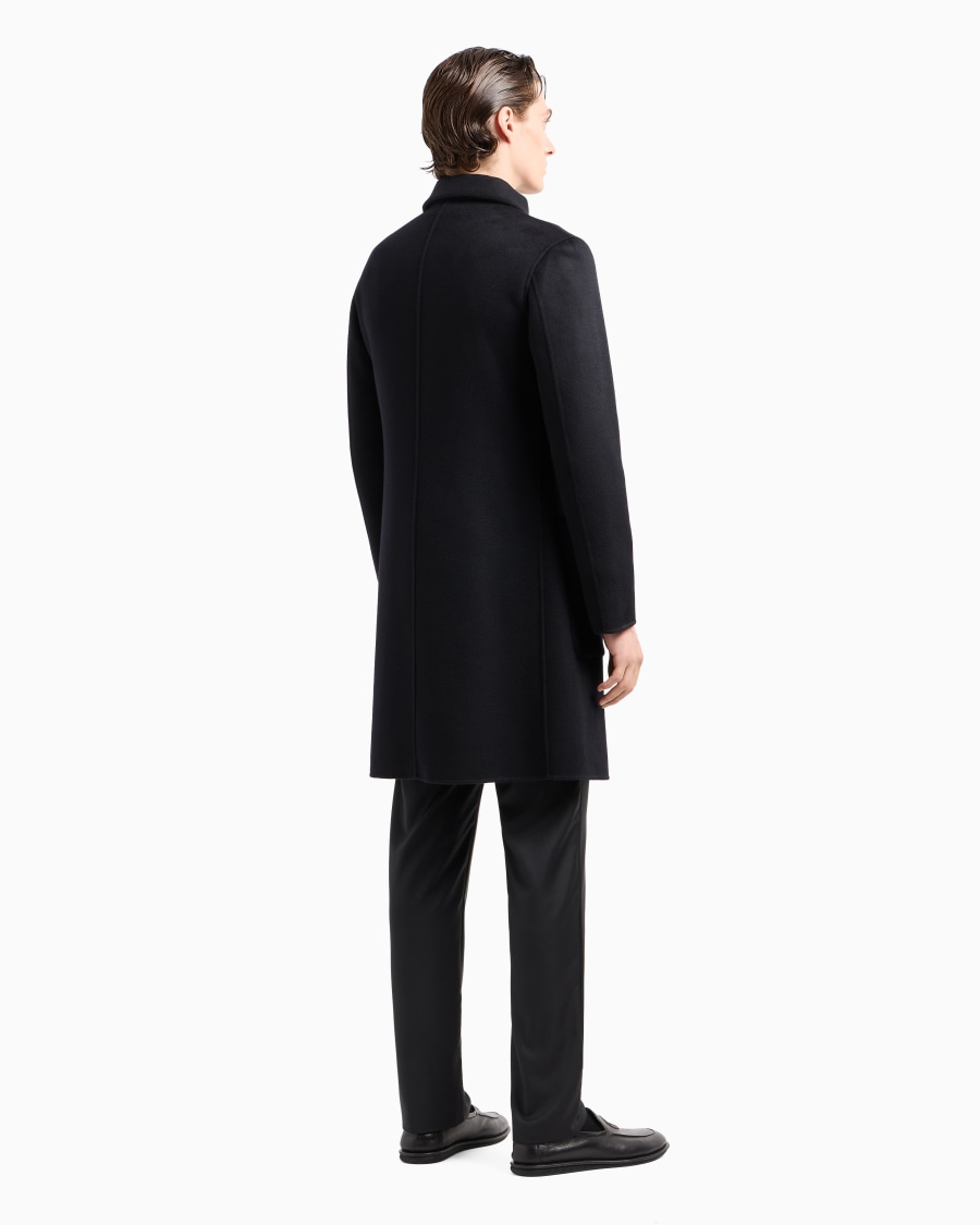 The world of armani CAPPOTTO DOPPIOPETTO ICON IN PANNO DOUBLE DI CASHMERE Fino Al -60%
