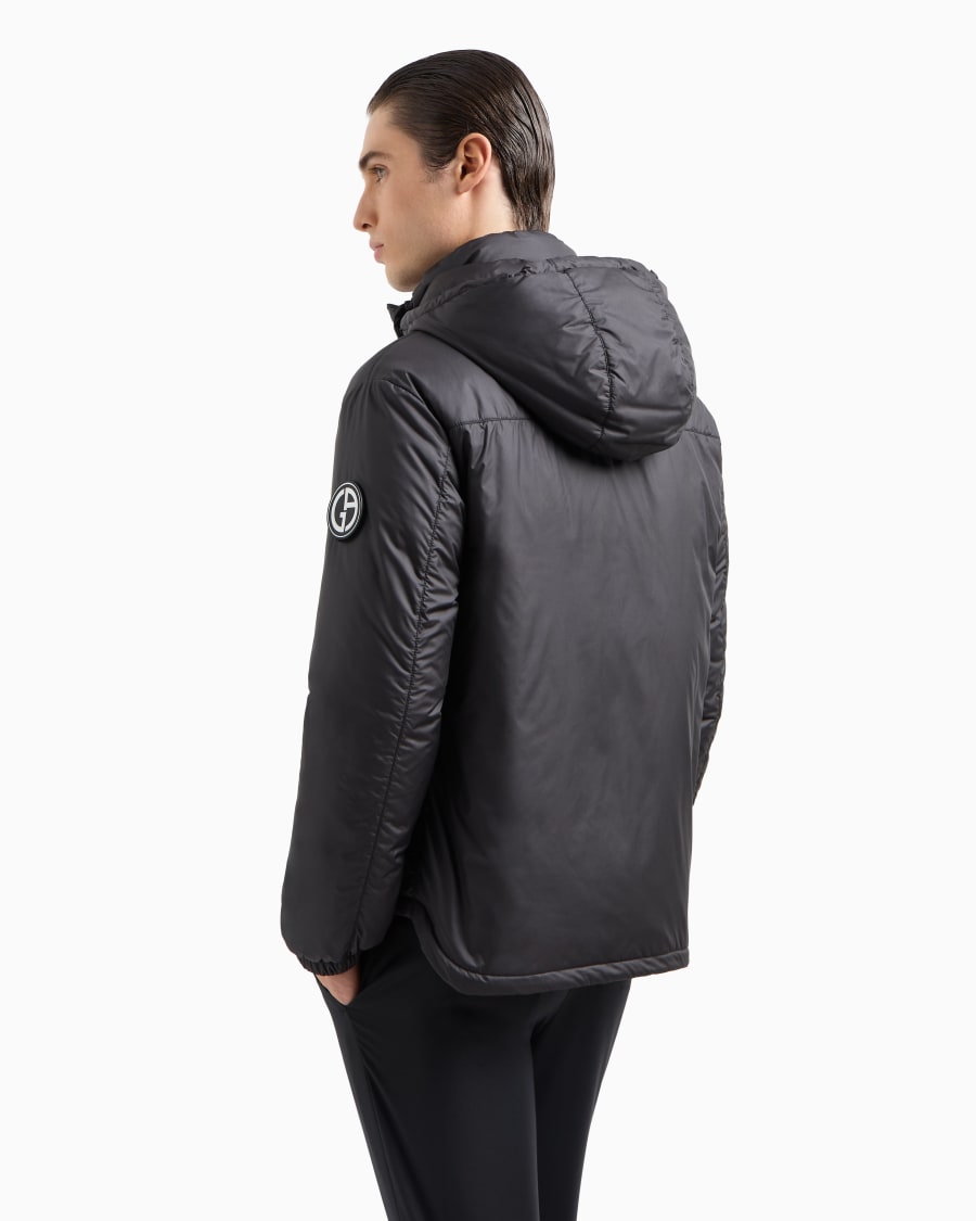 The world of armani BLOUSON CON CAPPUCCIO IMBOTTITO IN PIUMA D'OCA ASV Shopping Online