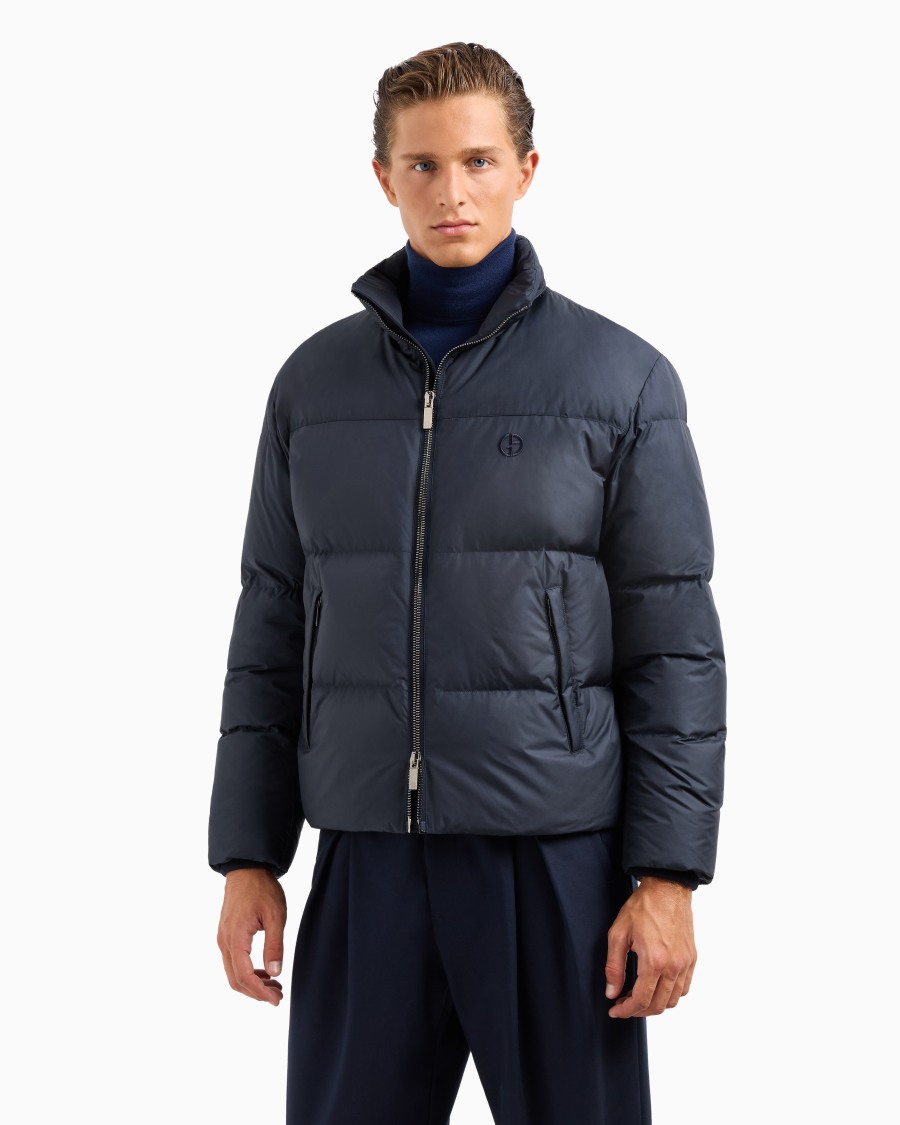 The world of armani BOMBER IMBOTTITO IN PIUMA D'OCA Hotsell