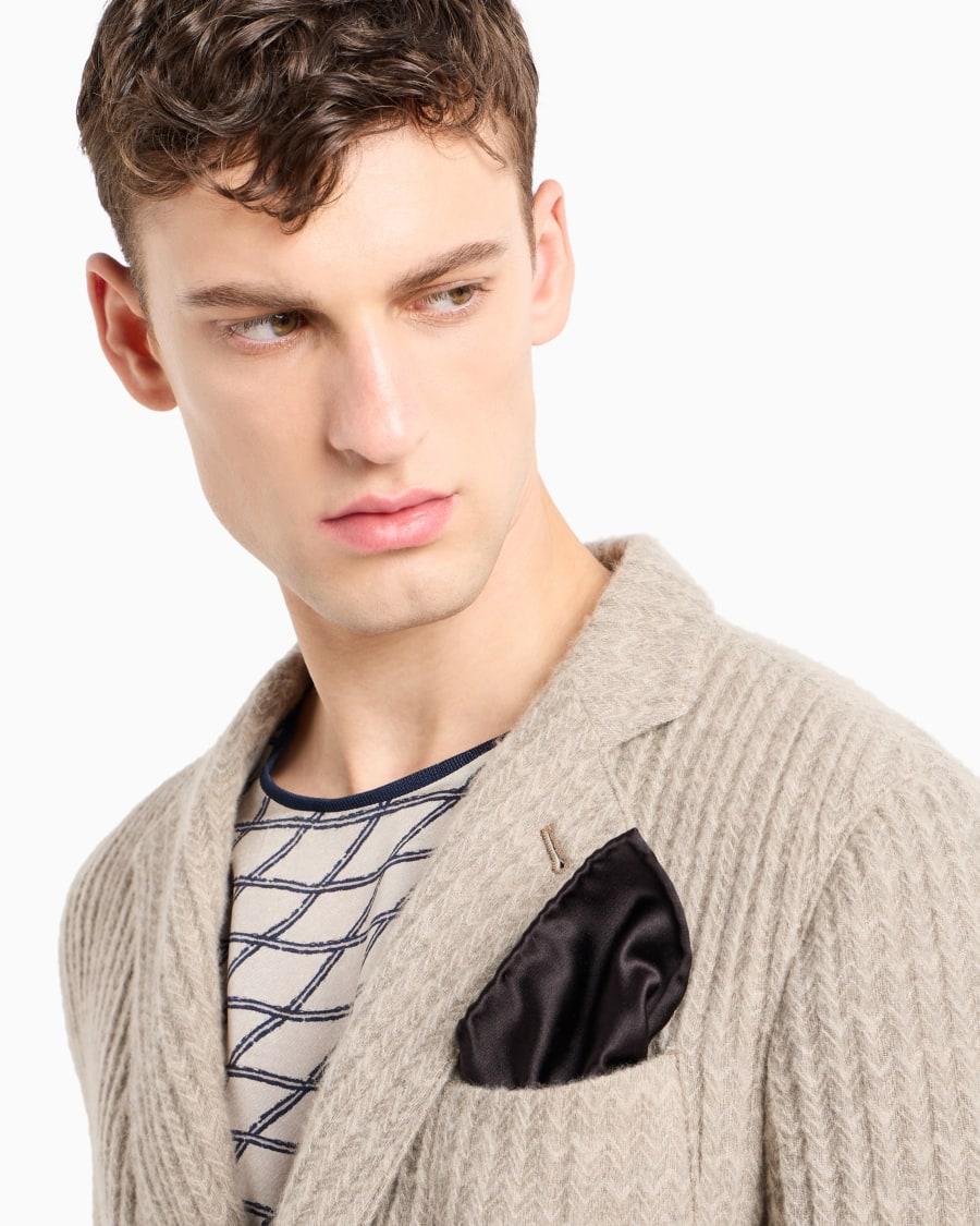 The world of armani POCHETTE DA TASCHINO IN SETA In Saldo